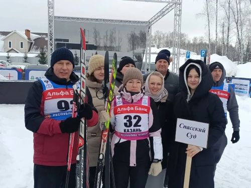 Сотрудники Спасского районного суда приняли участие в XII Первенстве судебной системы Татарстана