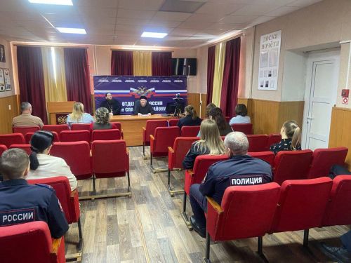 В отделе полиции Спасского района прошла встреча с имамом и священником