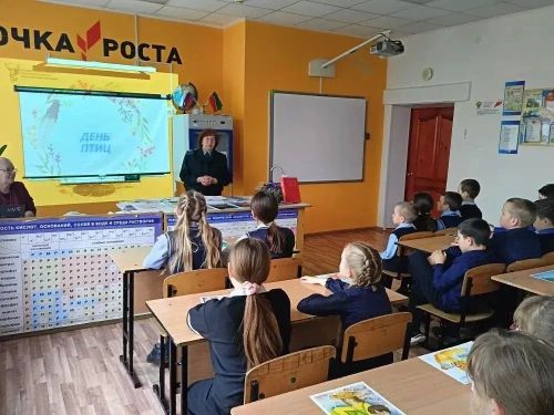 В Бураковской школе прошёл День птиц с VR-очками и увлекательными заданиями