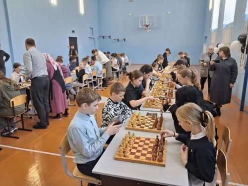 В Трёхозёрской школе Спасского района прошло личное первенство по быстрым шахматам