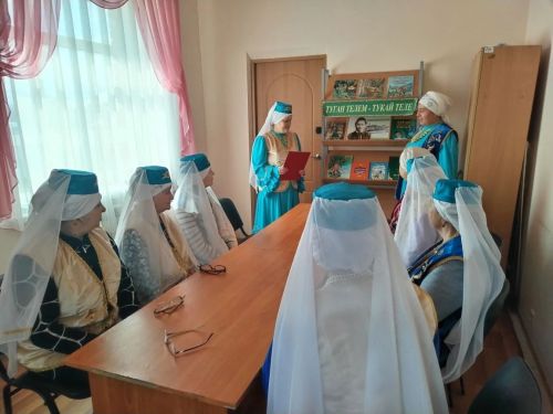 Сельская библиотека Иске Рязапа присоединилась к республиканскому проекту «Читаем Тукая вместе»