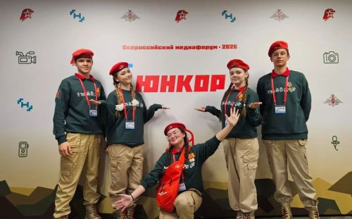 Школьница из Спасского района принимает участие во Всероссийском медиафоруме «ЮНКОР 2026» в Москве