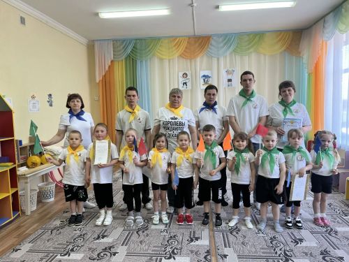 В Болгаре прошёл спортивный праздник для дошкольников «Папа, мама, я – здоровая семья»