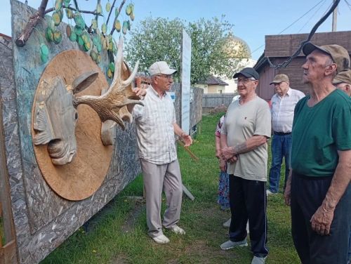 Подопечные Спасского ДИПИ побывали в музее под открытым небом Федора Парунзина