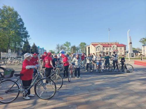 В Болгаре прошёл велопробег в честь Дня Победы