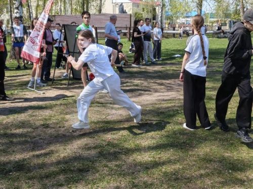 В Болгаре прошла легкоатлетическая эстафета, посвящённая 81-й годовщине Победы