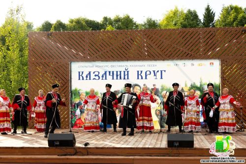 Артисты Спасского района приняли участие на фестивале «Казачий круг» в Бугульме