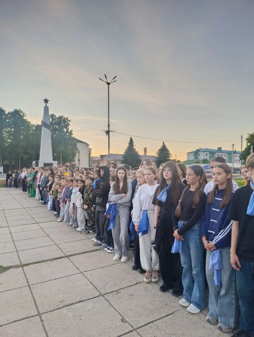 В городе Болгар прошла традиционная патриотическая акция «Свеча памяти»