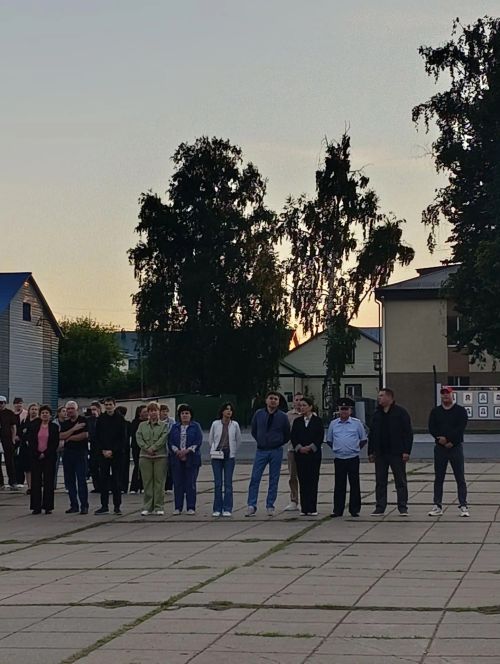 В городе Болгар прошла традиционная патриотическая акция «Свеча памяти»