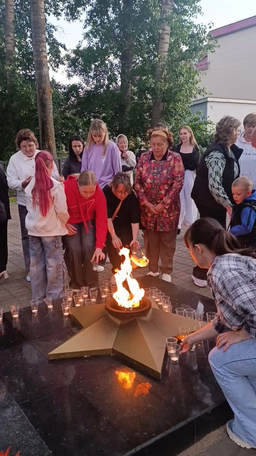 В городе Болгар прошла традиционная патриотическая акция «Свеча памяти»