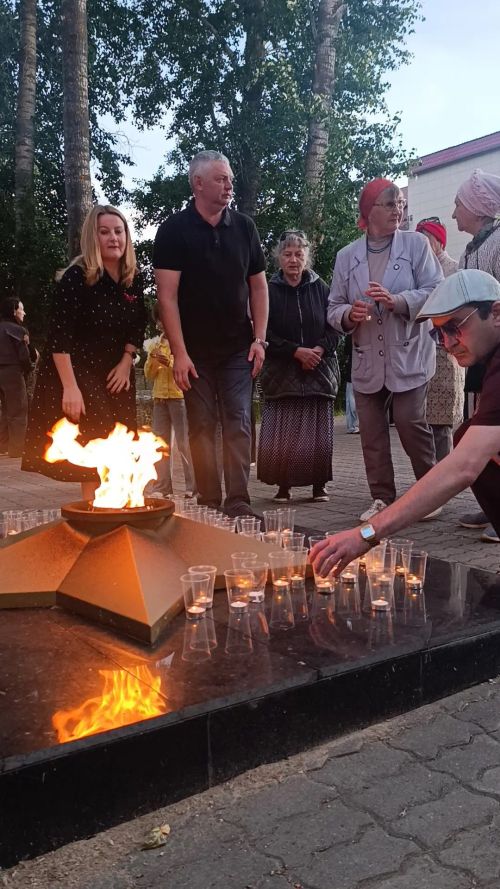 В городе Болгар прошла традиционная патриотическая акция «Свеча памяти»