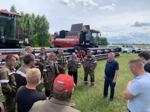 В Спасском районе определили лучшие хозяйства по подготовке к уборочной кампании