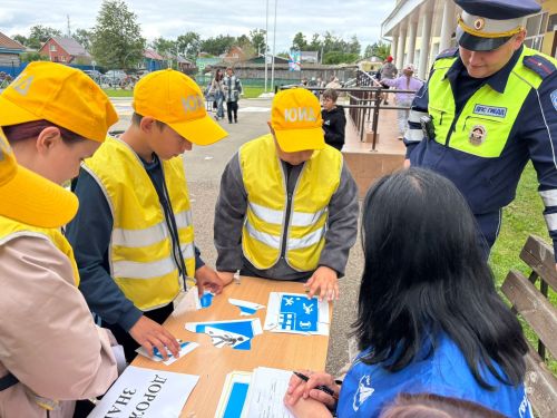 В Спасском районе прошёл конкурс для юных любителей двухколёсного транспорта