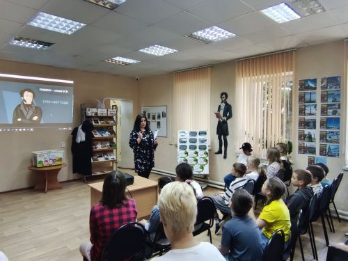 В детской библиотеке Болгара прошел цикл мероприятий в честь дня рождения Пушкина