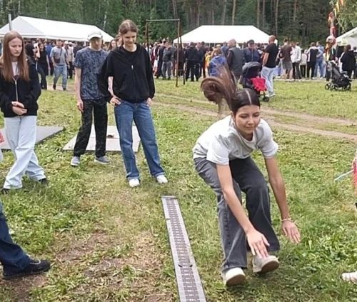 На Сабантуе в Болгаре прошли соревнования по троеборью ГТО