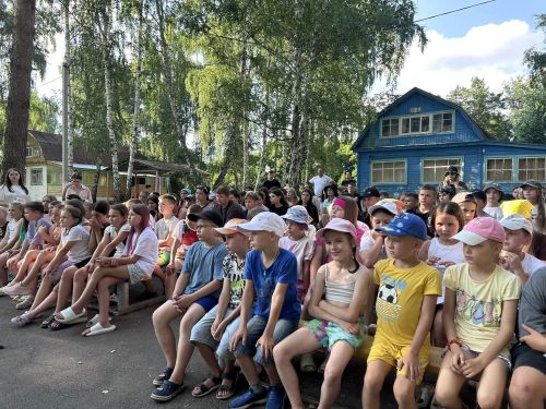 В лагере «Болгар» проходит профильная смена «Движения Первых»