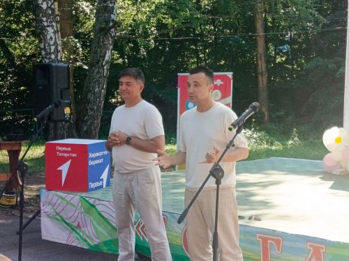 Спас районы башлыгы һәм ТР Рәисе ярдәмчесе «Болгар» лагеренда балалар белән очрашты