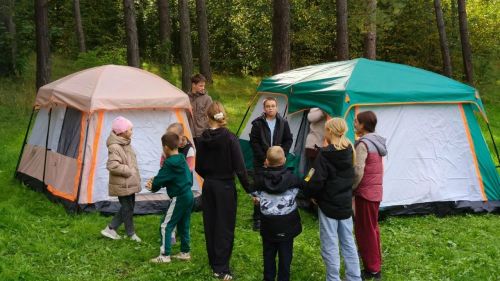 Школьники Спасского района сходили в поход на озеро Рабиги