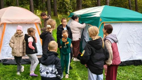 Школьники Спасского района сходили в поход на озеро Рабиги