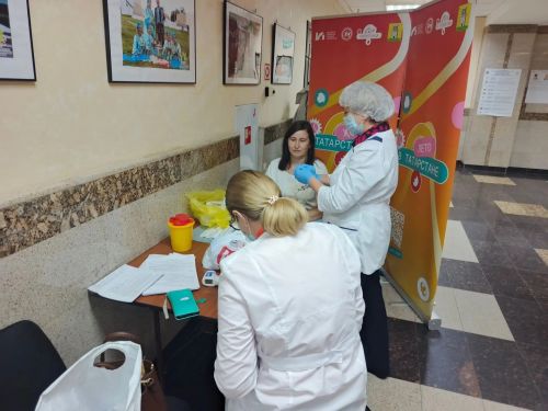 На избирательных участках в Болгаре можно сделать прививку от гриппа