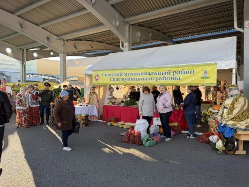 Производители и школы Спасского района представили свою продукцию на ярмарке в Казани