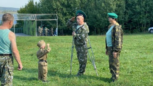 Пограничники Спасского района приняли участие в V слёте «Содружества пограничников» Татарстана