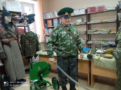 В Болгарской Детской библиотеке открылся мобильный передвижной музей «На защите границ»