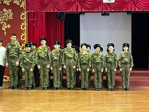 В Спаском районе в ряды юнармейцев вступили 140 ребят