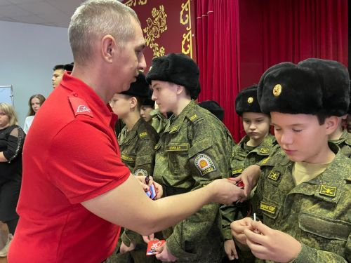 В Спаском районе в ряды юнармейцев вступили 140 ребят