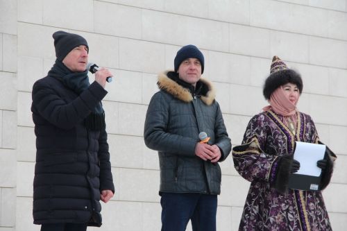 На территории Болгарского музея-заповедника прошёл спортивно-исторический фестиваль «Зимние игры — Болгарские батыры»