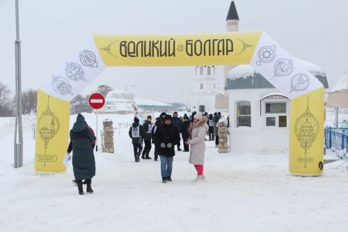 На территории Болгарского музея-заповедника прошёл спортивно-исторический фестиваль «Зимние игры — Болгарские батыры»