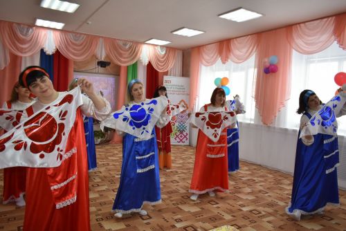 В детском саду «Колосок» прошёл праздничный концерт «Мелодия родного языка»
