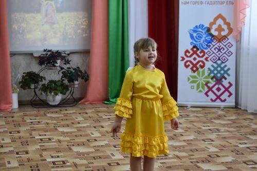 В детском саду «Колосок» прошёл праздничный концерт «Мелодия родного языка»