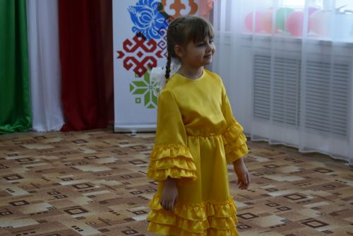 В детском саду «Колосок» прошёл праздничный концерт «Мелодия родного языка»