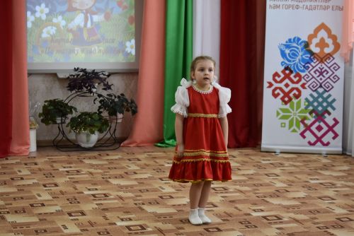 В детском саду «Колосок» прошёл праздничный концерт «Мелодия родного языка»