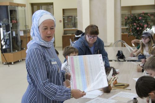 Мастер-класс по арабской каллиграфии на Изге Болгар Жыены