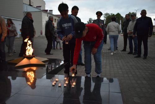 В Болгаре прошёл митинг "Свеча памяти"