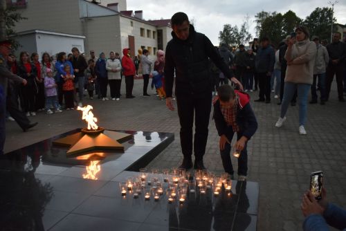В Болгаре прошёл митинг "Свеча памяти"