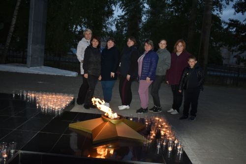 В Болгаре прошёл митинг "Свеча памяти"