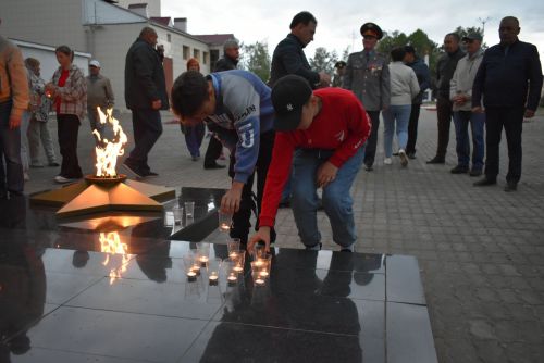 В Болгаре прошёл митинг "Свеча памяти"