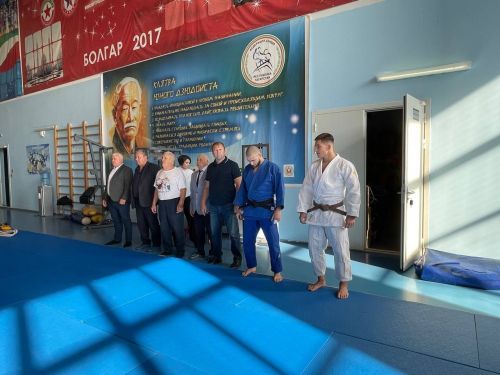 Праздник дзюдо для спасских школьников в Олимпе