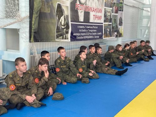 Праздник дзюдо для спасских школьников в Олимпе