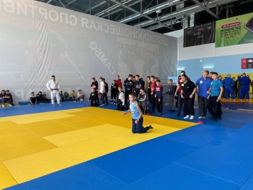 Праздник дзюдо для спасских школьников в Олимпе