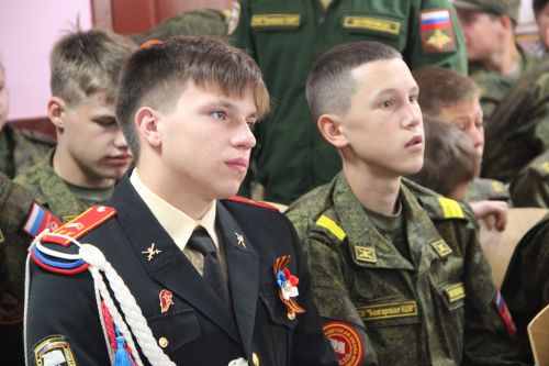 Открытие мемориальной доски в память о Кавалере Ордена Мужества Раисе Зиннатуллине в Болгарской кадетской школе-интернате им. П.А.Карпова
