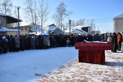 В Болгаре простились с погибшим бойцом СВО Алексеем Кошкиным