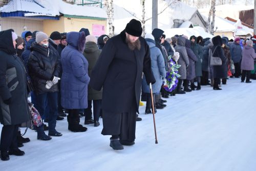 В Болгаре простились с погибшим бойцом СВО Алексеем Кошкиным