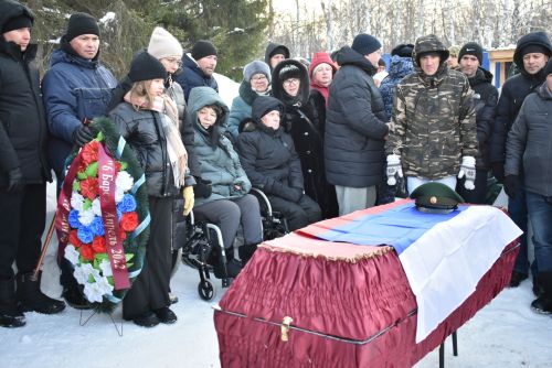 В Болгаре простились с погибшим бойцом СВО Алексеем Кошкиным