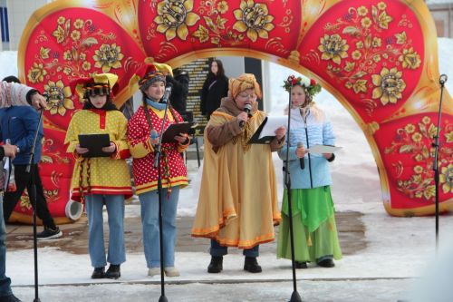 В Болгаре голосование на выборах Президента РФ совпало с празднованием Масленицы