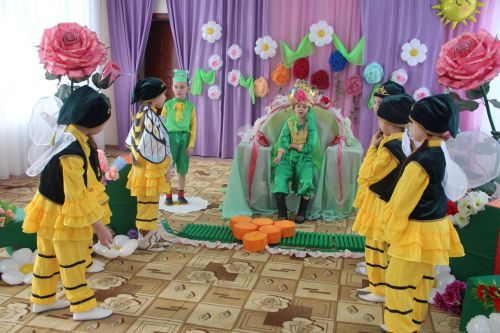 Воспитанники детского сада «Солнышко» поставили спектакль на татарском языке