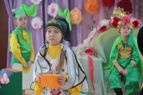 Воспитанники детского сада «Солнышко» поставили спектакль на татарском языке